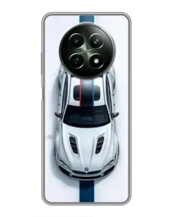 Чехол для Realme 12 5G с картинкой «Вид сверху — BMW M» Чехол для Realme 12 5G с картинкой «Вид сверху — BMW M»