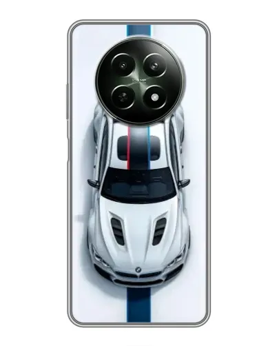 Чехол для Realme 12 5G с картинкой «Вид сверху — BMW M» Чехол для Realme 12 5G с картинкой «Вид сверху — BMW M»