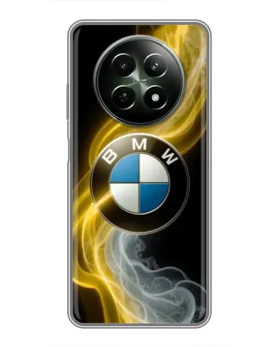 Чехол для Realme 12 5G с картинкой «Золотистый дым BMW» Чехол для Realme 12 5G с картинкой «Золотистый дым BMW»