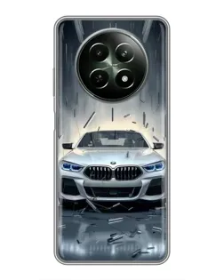 Чехол для Realme 12 5G с картинкой «BMW в свете фар» Чехол для Realme 12 5G с картинкой «BMW в свете фар»