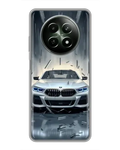 Чехол для Realme 12 5G с картинкой «BMW в свете фар» Чехол для Realme 12 5G с картинкой «BMW в свете фар»