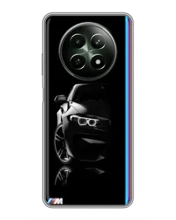Чехол для Realme 12 5G с картинкой «Силуэт BMW в темноте» Чехол для Realme 12 5G с картинкой «Силуэт BMW в темноте»