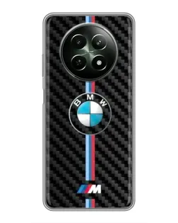 Чехол для Realme 12 5G с картинкой «Эмблема BMW и карбон» Чехол для Realme 12 5G с картинкой «Эмблема BMW и карбон»