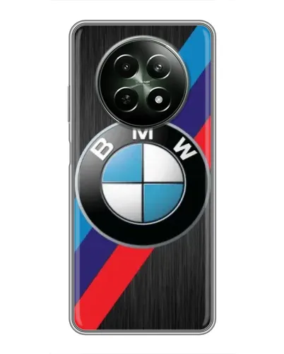 Чехол для Realme 12 5G с картинкой «BMW M-stripes стиль» Чехол для Realme 12 5G с картинкой «BMW M-stripes стиль»