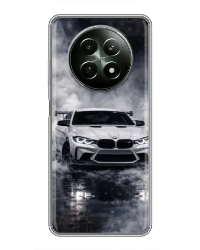 Чехол для Realme 12 5G с картинкой «BMW сквозь туман» Чехол для Realme 12 5G с картинкой «BMW сквозь туман»