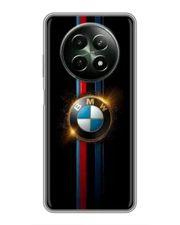 Чехол для Realme 12 5G с картинкой «BMW M-Power неон» Чехол для Realme 12 5G с картинкой «BMW M-Power неон»