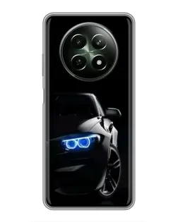Чехол для Realme 12 5G с картинкой «BMW — ночной взгляд» Чехол для Realme 12 5G с картинкой «BMW — ночной взгляд»