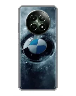 Чехол для Realme 12 5G с картинкой «Логотип BMW — лед» Чехол для Realme 12 5G с картинкой «Логотип BMW — лед»