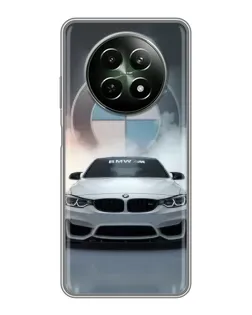 Чехол для Realme 12 5G с картинкой «BMW в белом дыму» Чехол для Realme 12 5G с картинкой «BMW в белом дыму»
