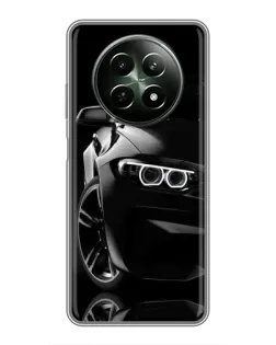 Чехол для Realme 12 5G с картинкой «Черная BMW — профиль» Чехол для Realme 12 5G с картинкой «Черная BMW — профиль»