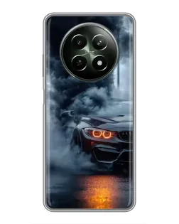 Чехол для Realme 12 5G с картинкой «BMW M-Power — абстракция» Чехол для Realme 12 5G с картинкой «BMW M-Power — абстракция»
