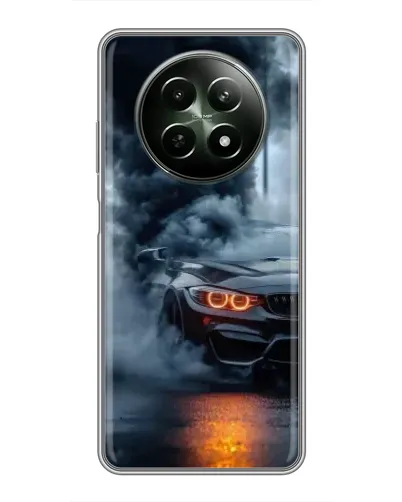 Чехол для Realme 12 5G с картинкой «BMW M-Power — абстракция» Чехол для Realme 12 5G с картинкой «BMW M-Power — абстракция»