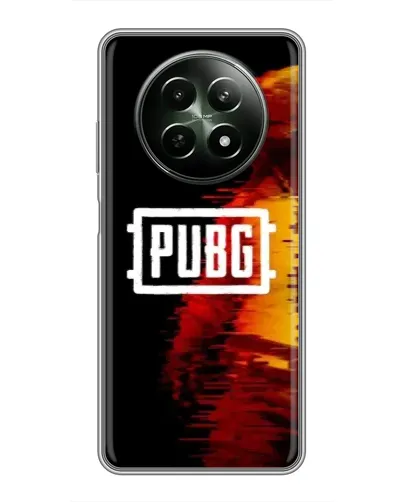 Чохол для Realme 12 5G з картинкою «Яскравий логотип PUBG»