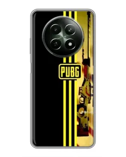 Чохол для Realme 12 5G з картинкою «PUBG — камуфляжний шолом» Чохол для Realme 12 5G з картинкою «PUBG — камуфляжний шолом»