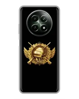 Чохол для Realme 12 5G з картинкою «PUBG — помаранчевий градієнт» Чохол для Realme 12 5G з картинкою «PUBG — помаранчевий градієнт»