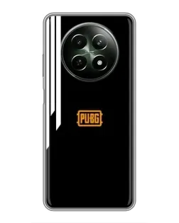Чохол для Realme 12 5G з картинкою «PUBG — вертикальні лінії» Чохол для Realme 12 5G з картинкою «PUBG — вертикальні лінії»