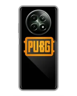 Чохол для Realme 12 5G з картинкою «PUBG — рамка лого»