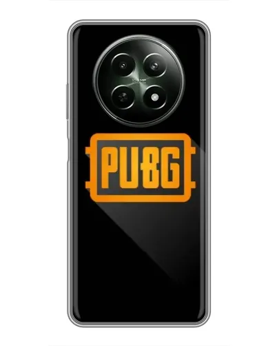 Чохол для Realme 12 5G з картинкою «PUBG — рамка лого»