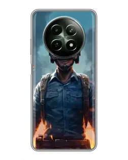 Чохол для Realme 12 5G з картинкою «PUBG — реалістичний герой»