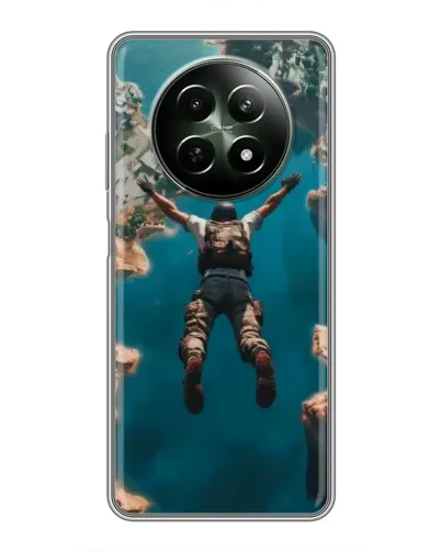 Чохол для Realme 12 5G з картинкою «PUBG — вільне падіння»