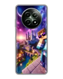 Чохол для Realme 12 5G з картинкою «Стів та космос» Чохол для Realme 12 5G з картинкою «Стів та космос»