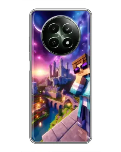 Чохол для Realme 12 5G з картинкою «Стів та космос» Чохол для Realme 12 5G з картинкою «Стів та космос»