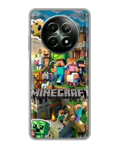 Чохол для Realme 12 5G з картинкою «Замок Minecraft» Чохол для Realme 12 5G з картинкою «Замок Minecraft»