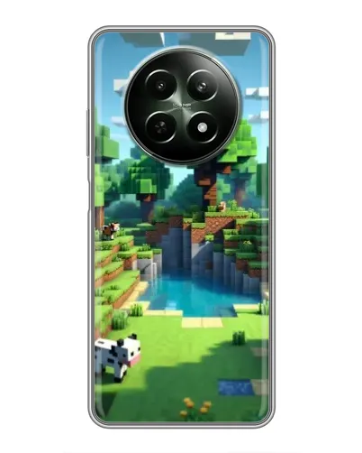 Чохол для Realme 12 5G з картинкою «Minecraft літній день» Чохол для Realme 12 5G з картинкою «Minecraft літній день»