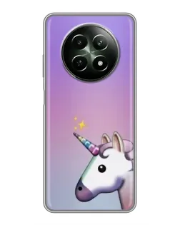 Чехол для Realme 12 5G с картинкой «Единорог градиент»
