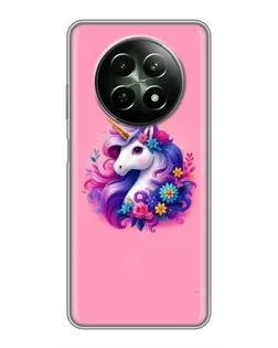 Чехол для Realme 12 5G с картинкой «Сказочный единорог»