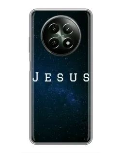 Чехол для Realme 12 5G с картинкой «Звездное небо Jesus»