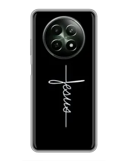 Чехол для Realme 12 5G с картинкой «Тонкая линия веры»