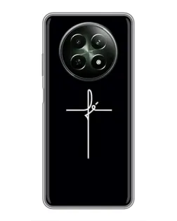 Чехол для Realme 12 5G с картинкой «Тонкий крест»