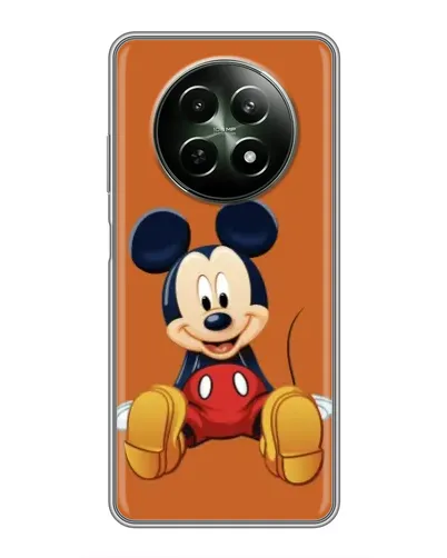 Чехол для Realme 12 5G с картинкой «Микки отдыхает»