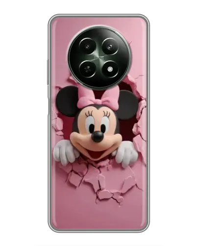 Чехол для Realme 12 5G с картинкой «Минни сквозь стену»