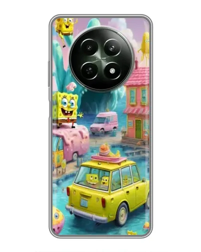 Чохол для Realme 12 5G з картинкою «Монстр-трак пригоди»