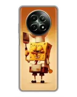Чохол для Realme 12 5G з картинкою «Губка Боб кухар» Чохол для Realme 12 5G з картинкою «Губка Боб кухар»
