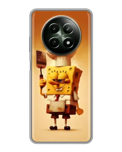 Чохол для Realme 12 5G з картинкою «Губка Боб кухар»