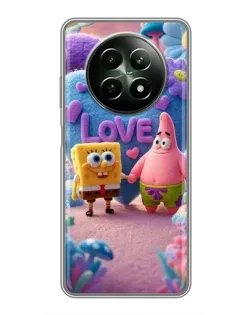 Чохол для Realme 12 5G з картинкою «Губка Боб Патрік» Чохол для Realme 12 5G з картинкою «Губка Боб Патрік»