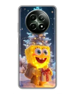 Чохол для Realme 12 5G з картинкою «Різдвяний Спанч Боб» Чохол для Realme 12 5G з картинкою «Різдвяний Спанч Боб»