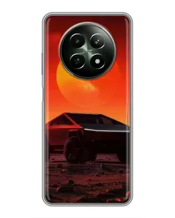 Чехол для Realme 12 5G с картинкой «Cybertruck на Марсе» Чехол для Realme 12 5G с картинкой «Cybertruck на Марсе»