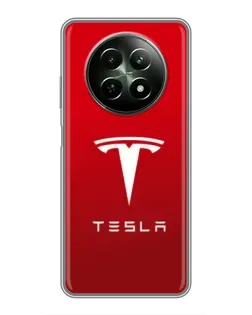 Чехол для Realme 12 5G с картинкой «Tesla Red Classic» Чехол для Realme 12 5G с картинкой «Tesla Red Classic»