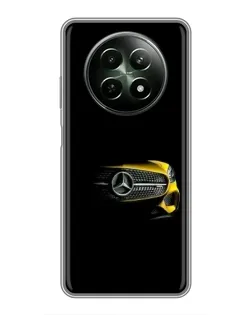Чехол для Realme 12 5G с картинкой «Mercedes — ретро стиль»