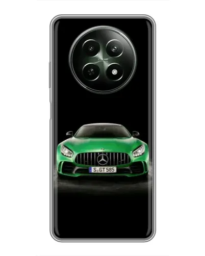 Чехол для Realme 12 5G с картинкой «Mercedes — неоновый лого» Чехол для Realme 12 5G с картинкой «Mercedes — неоновый лого»