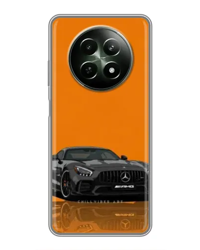 Чехол для Realme 12 5G с картинкой «Оранжевый Mercedes AMG» Чехол для Realme 12 5G с картинкой «Оранжевый Mercedes AMG»