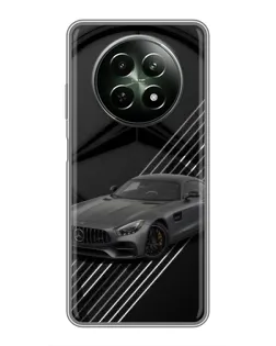 Чехол для Realme 12 5G с картинкой «Mercedes AMG — графика»
