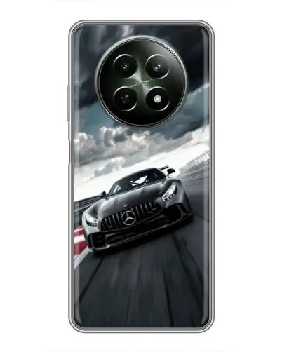 Чехол для Realme 12 5G с картинкой «Гоночный Mercedes AMG» Чехол для Realme 12 5G с картинкой «Гоночный Mercedes AMG»