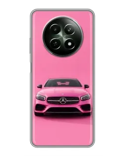 Чехол для Realme 12 5G с картинкой «Розовый Mercedes AMG» Чехол для Realme 12 5G с картинкой «Розовый Mercedes AMG»