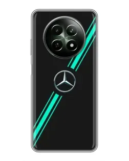 Чехол для Realme 12 5G с картинкой «Спортивные линии Mercedes» Чехол для Realme 12 5G с картинкой «Спортивные линии Mercedes»