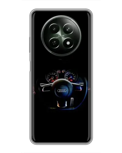 Чехол для Realme 12 5G с картинкой «Салон Audi — руль» Чехол для Realme 12 5G с картинкой «Салон Audi — руль»